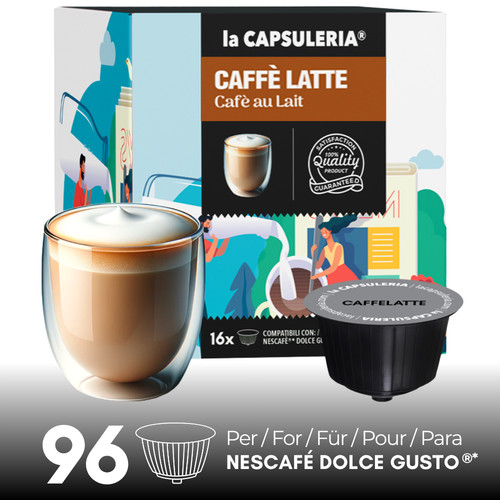 Milchkaffee kapseln - milchkaffee, 96