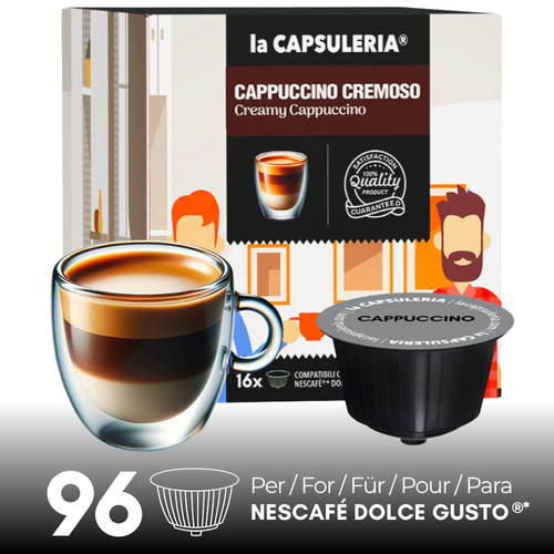 Cappuccino kapseln - 96,